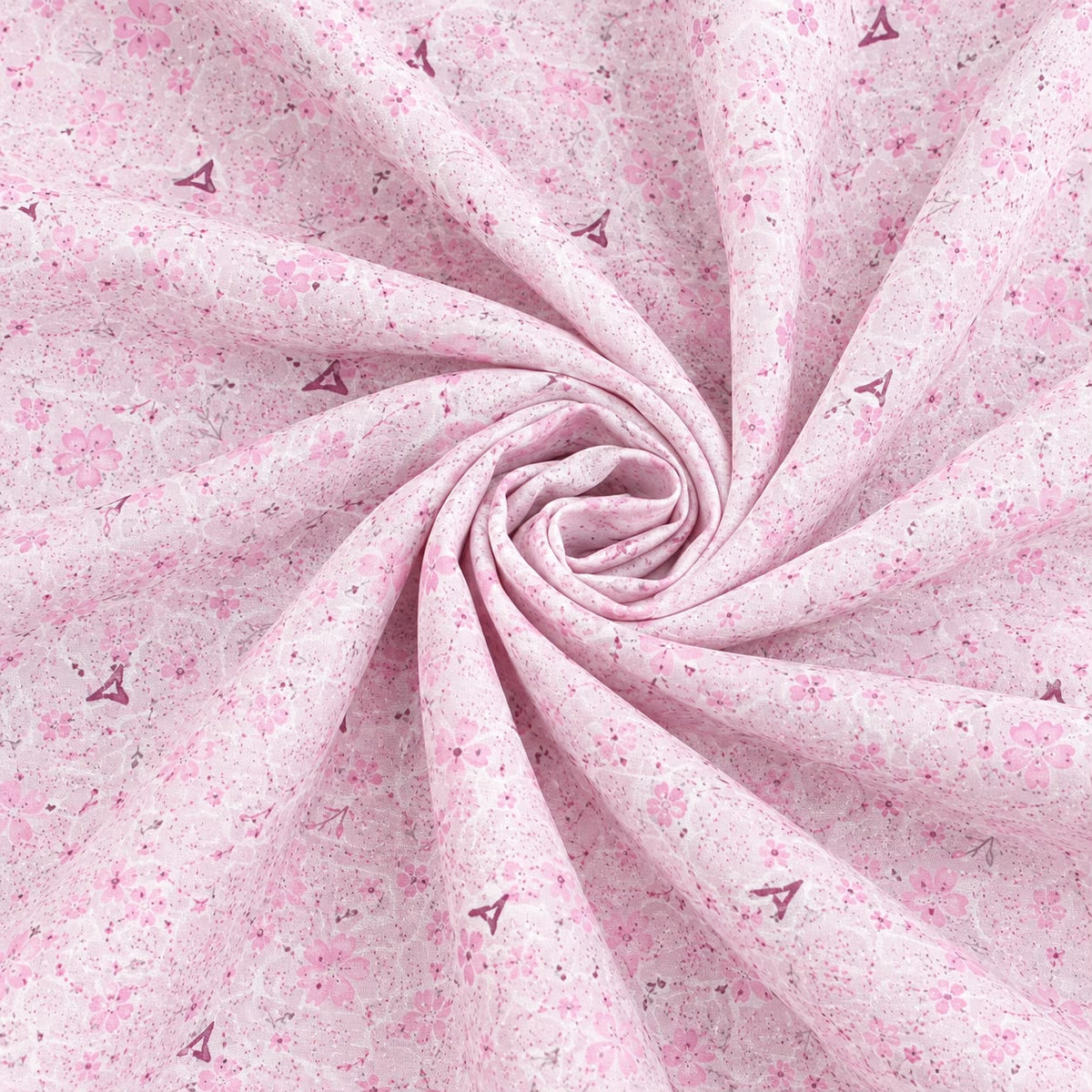 Athast Single Bedsheet with Pillow Covers, Light Pink colour